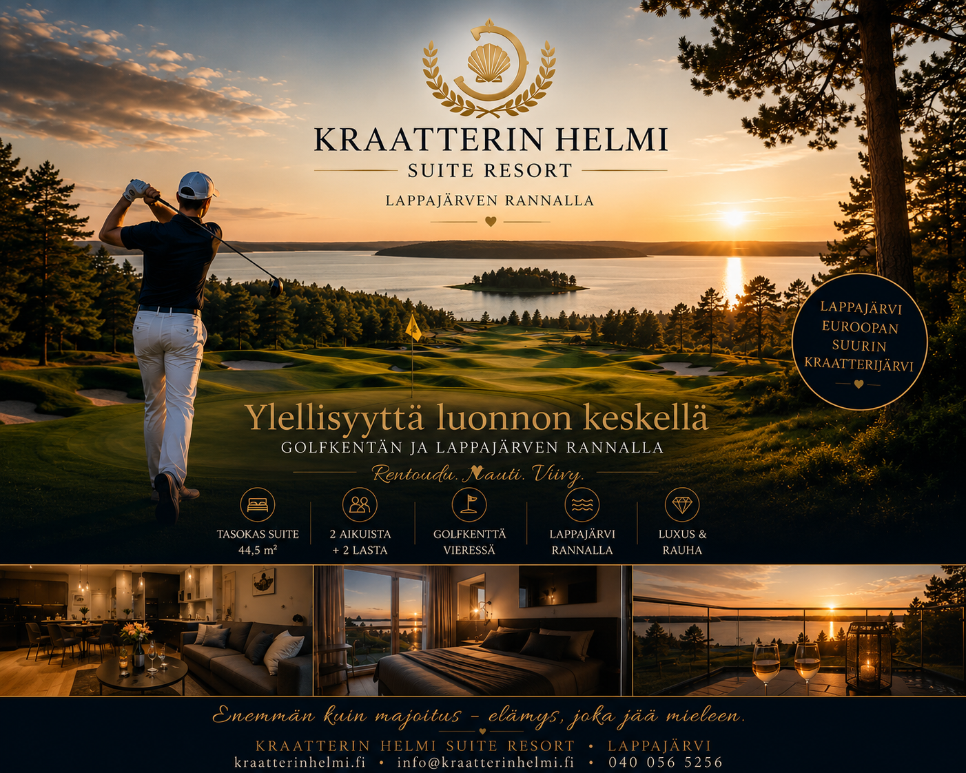 Kraatterin Helmi Suite Resort